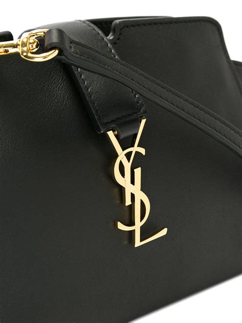 ysl triangle black bag|ysl black cross body bag.